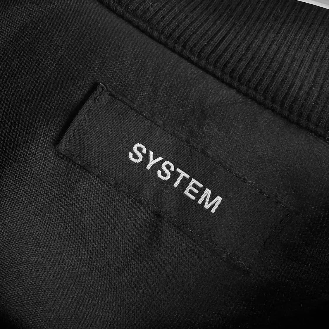 시스템 자수 세일러 칼라 트위드 집업 상품이미지3