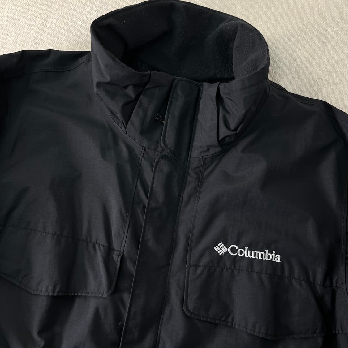 100 컬럼비아 투포켓 인터체인지 바람막이 자켓 상품이미지2