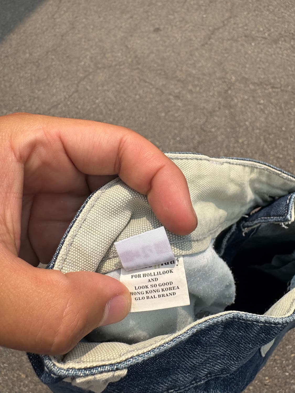 홀리데이 메이어 데님팬츠 34 상품이미지7