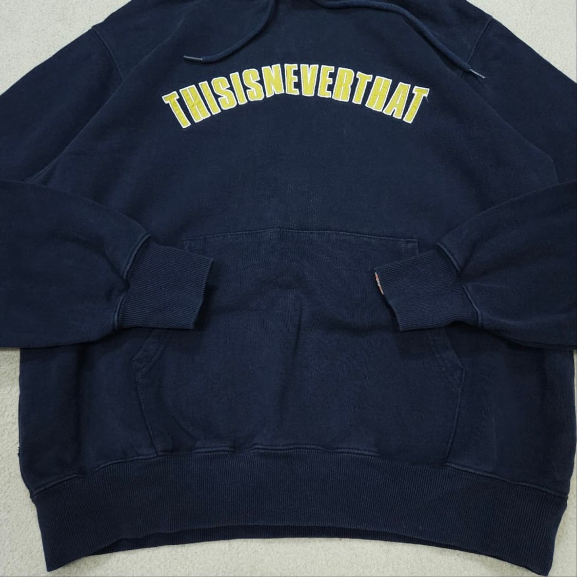 디스이즈네버댓 아치로고 후드티 S 상품이미지3