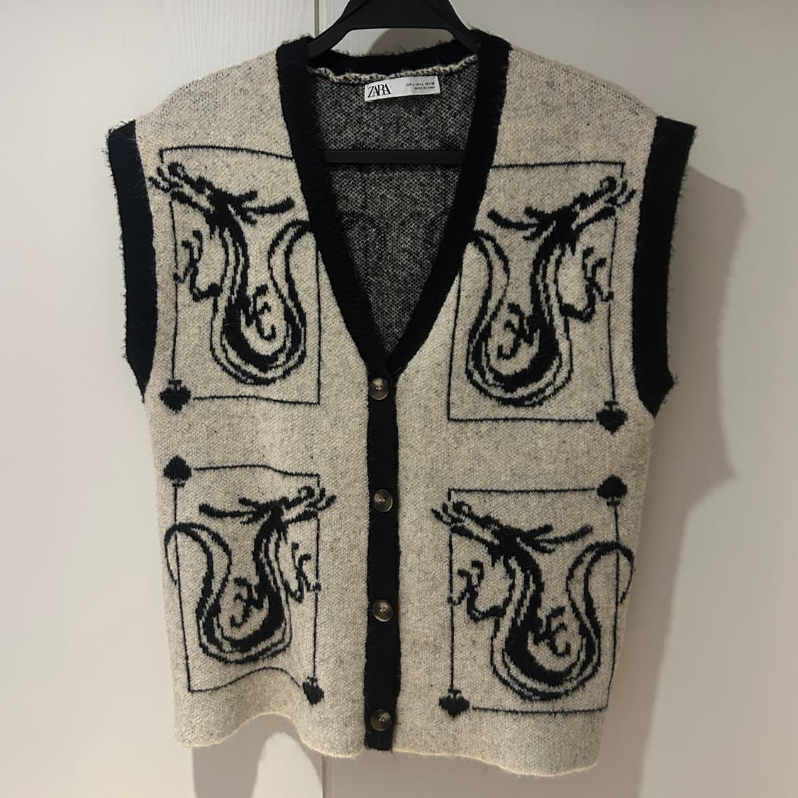 zara 니트 베스트 조끼 상품이미지1