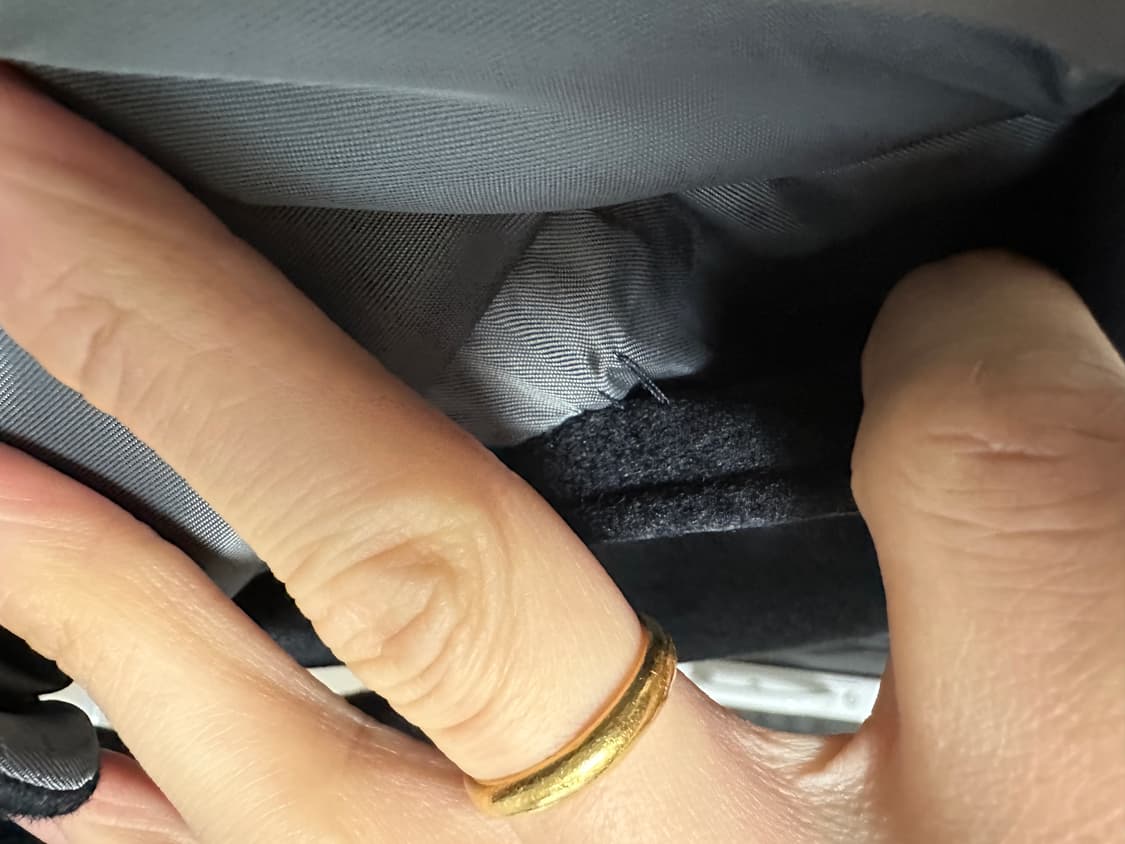 (새상품) 앤드지 피아첸자 캐시미어코트 95 네이비 상품이미지3