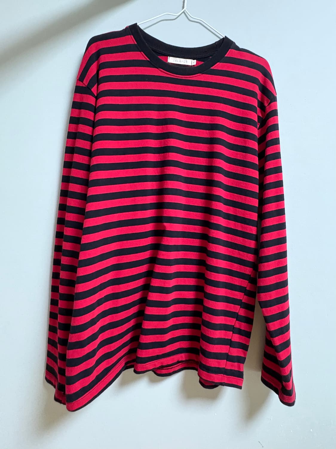 펑크 스트라이프 롱 슬리브 punk 상품이미지1