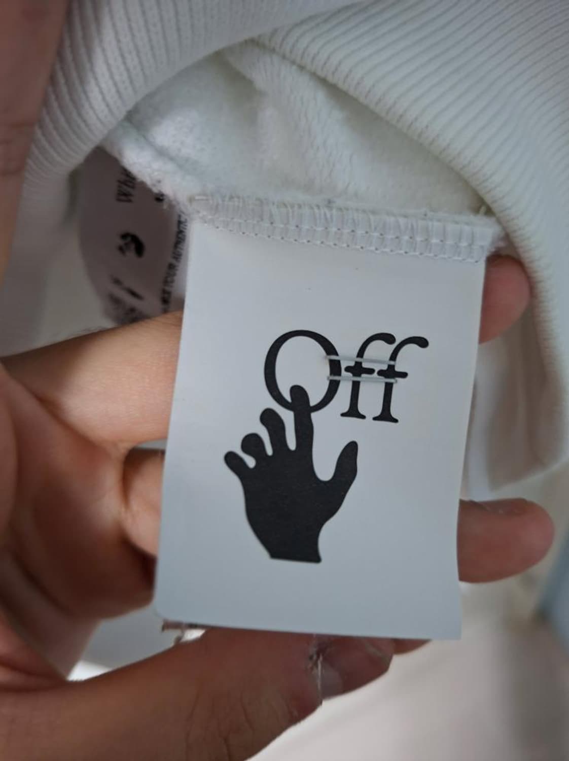 오프화이트 카라바조 후드티 상품이미지5