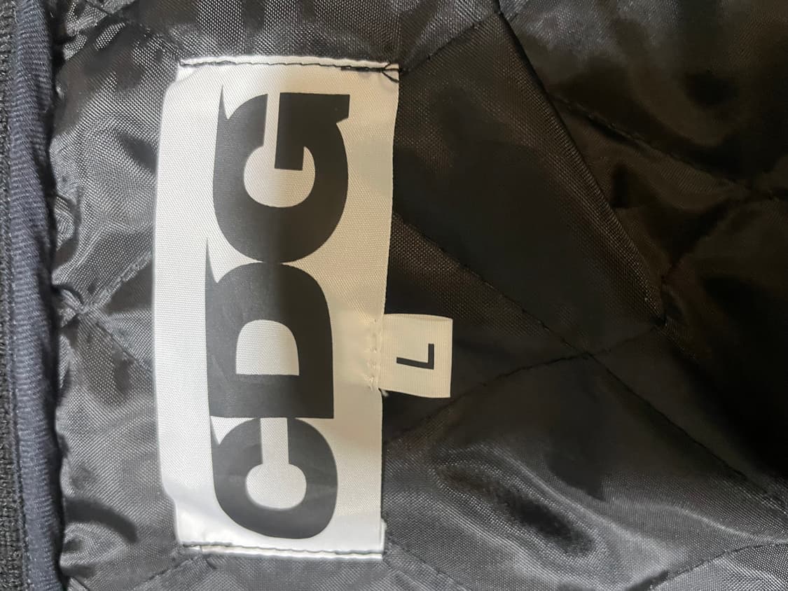 꼼데가르송 스태프 퀼팅 봄버자켓 L 상품이미지4