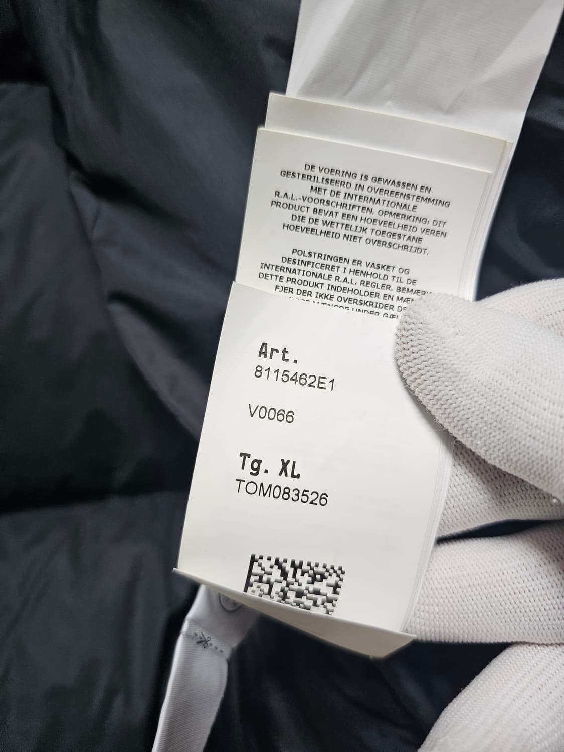 스톤아일랜드 EARTH MAPPING 카모플라쥬 아이스 자켓 (새상품) 상품이미지8