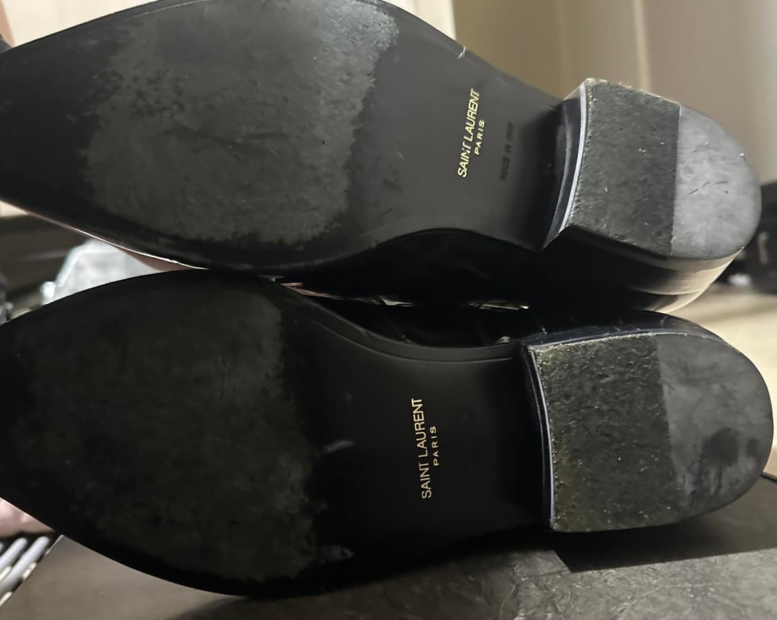 생로랑 SS14 페이던트 덕키스 부츠 상품이미지3