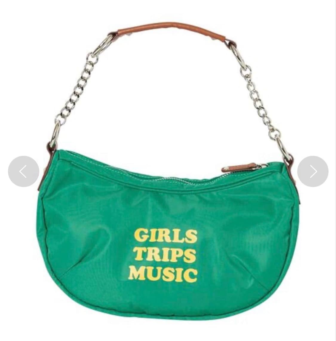 히스테릭 글래머 HYS 로고 나일론 체인 숄더백 상품이미지2