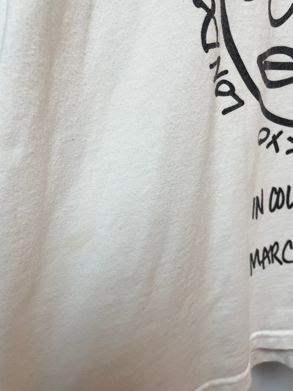 Stussy x 마크제이콥스 월드투어 티셔츠 M 상품이미지4