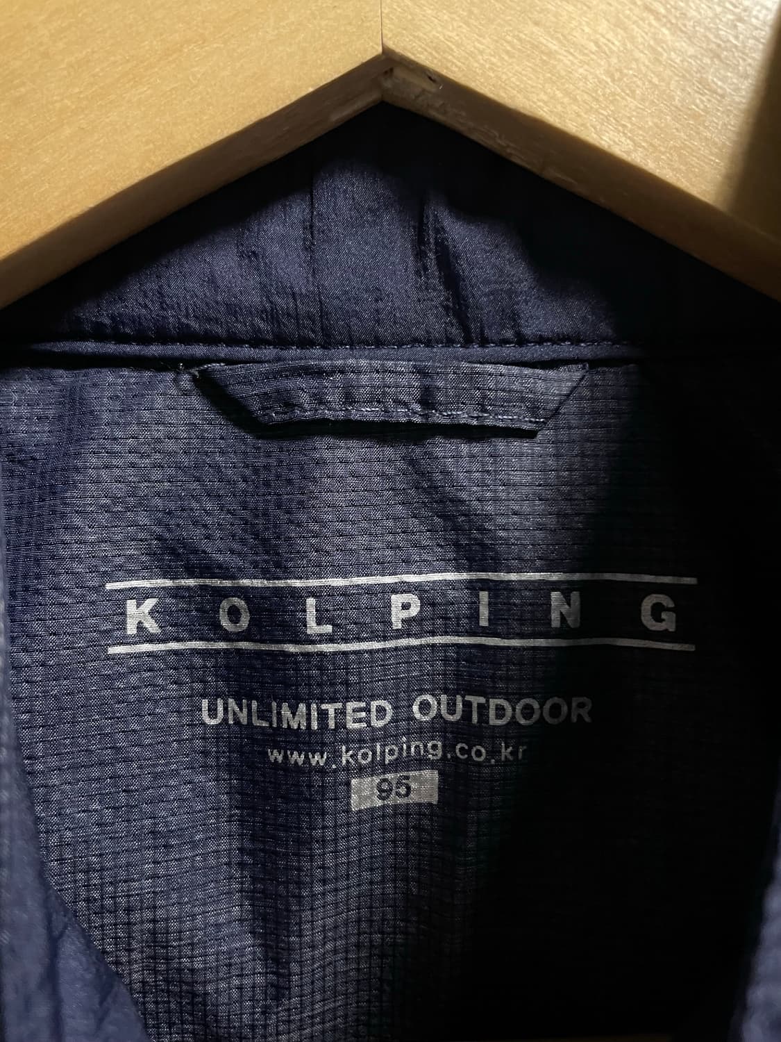 (66) KOLPING 콜핑 아웃도어 나일론 바람막이 상품이미지4