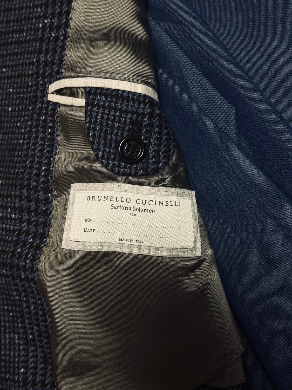 (명작,강추👍)브루넬로쿠치넬리 사르토리아 체크 블레이져 자켓 상품이미지6