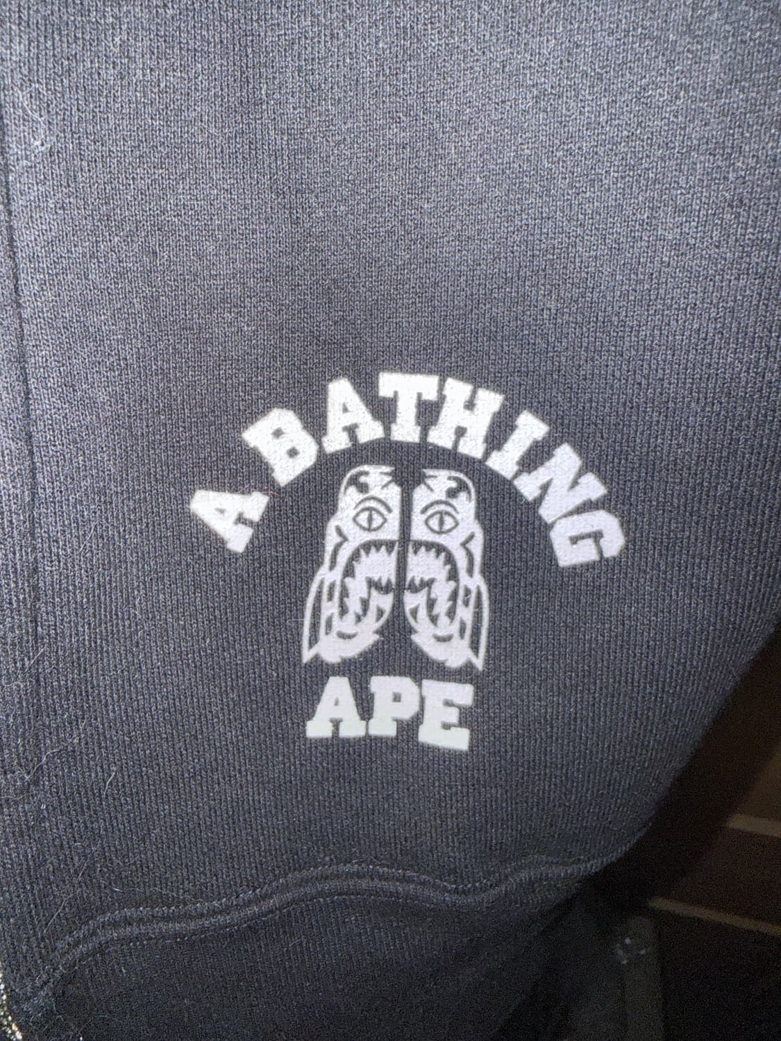 베이프 타이거 후드 집업 상품이미지5