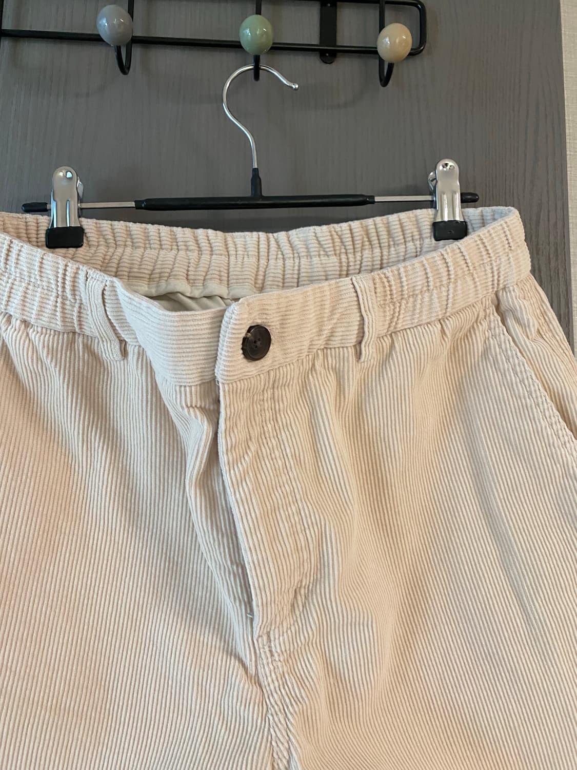 Slow 아이보리 코듀로이 팬츠 상품이미지2