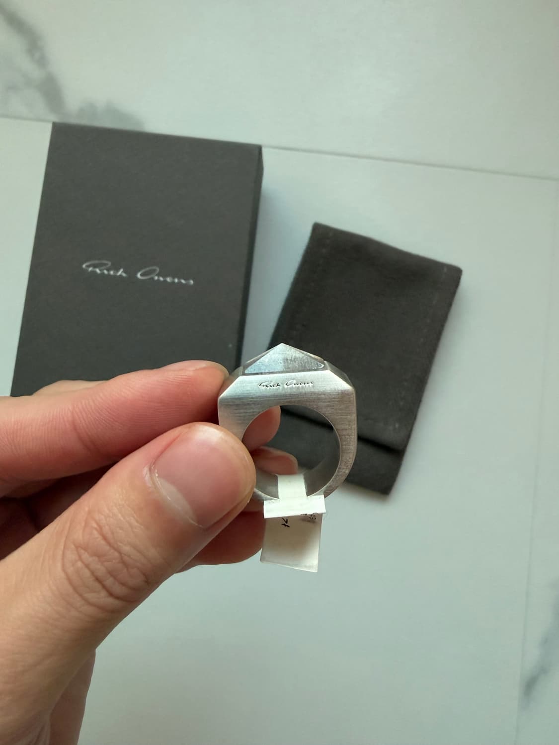 릭오웬스 피라미드링 56호 상품이미지1