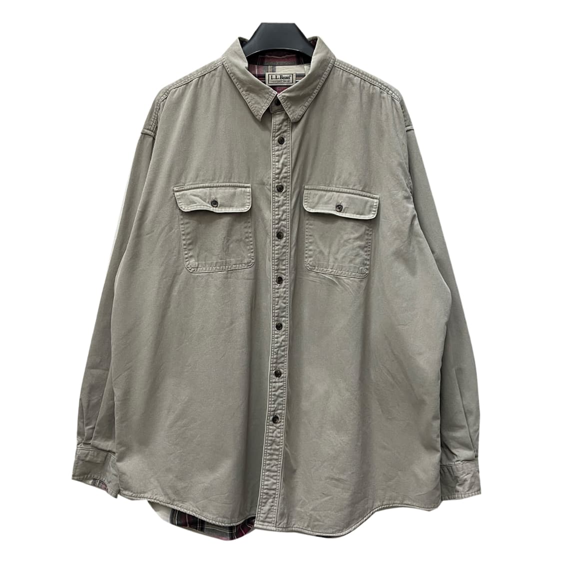 USA L.L.Bean 엘엘빈 트윌 헤비 셔츠 남방 2XL 상품이미지1