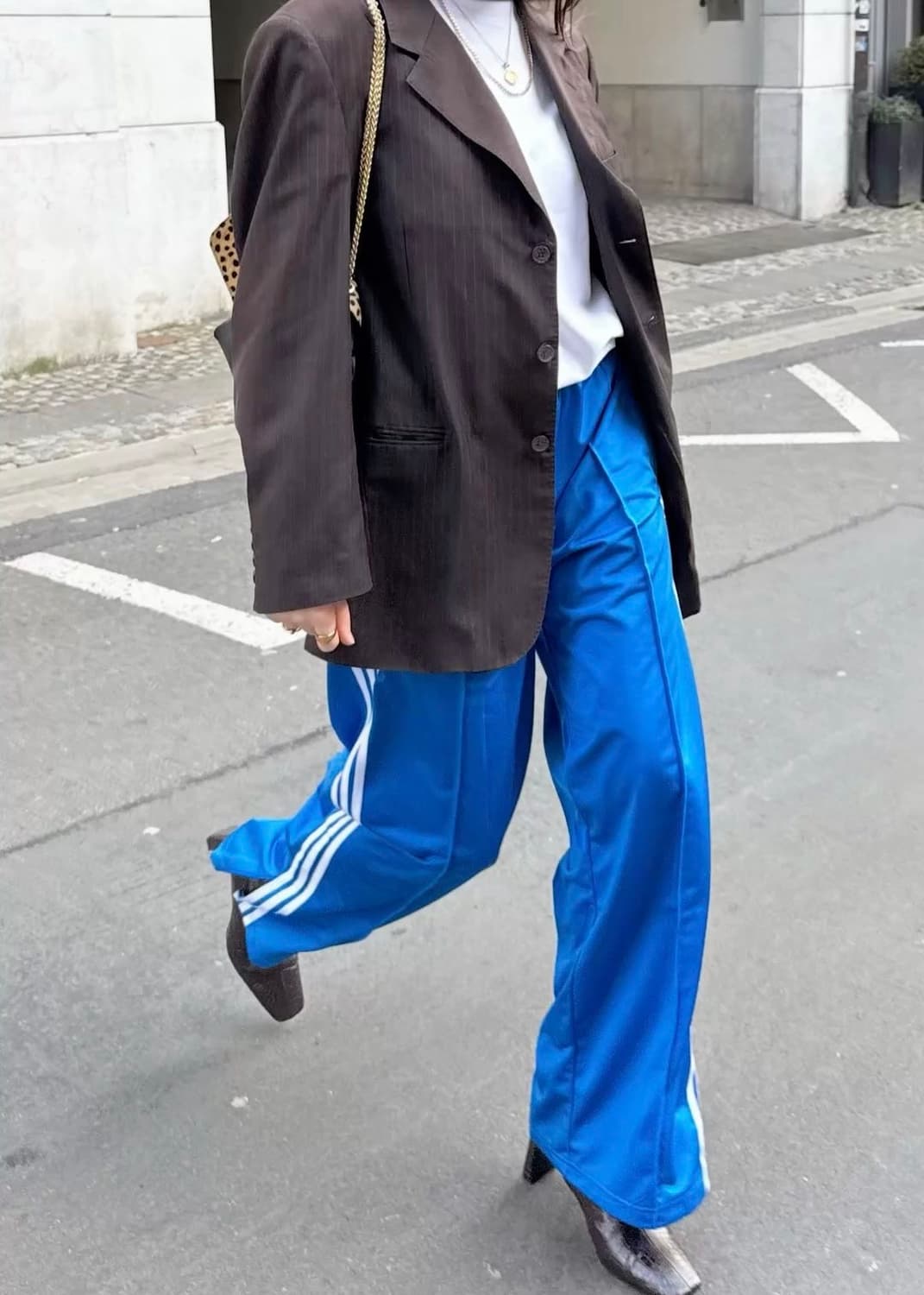 아디다스 바지 트레이닝 블루 105 상품이미지1