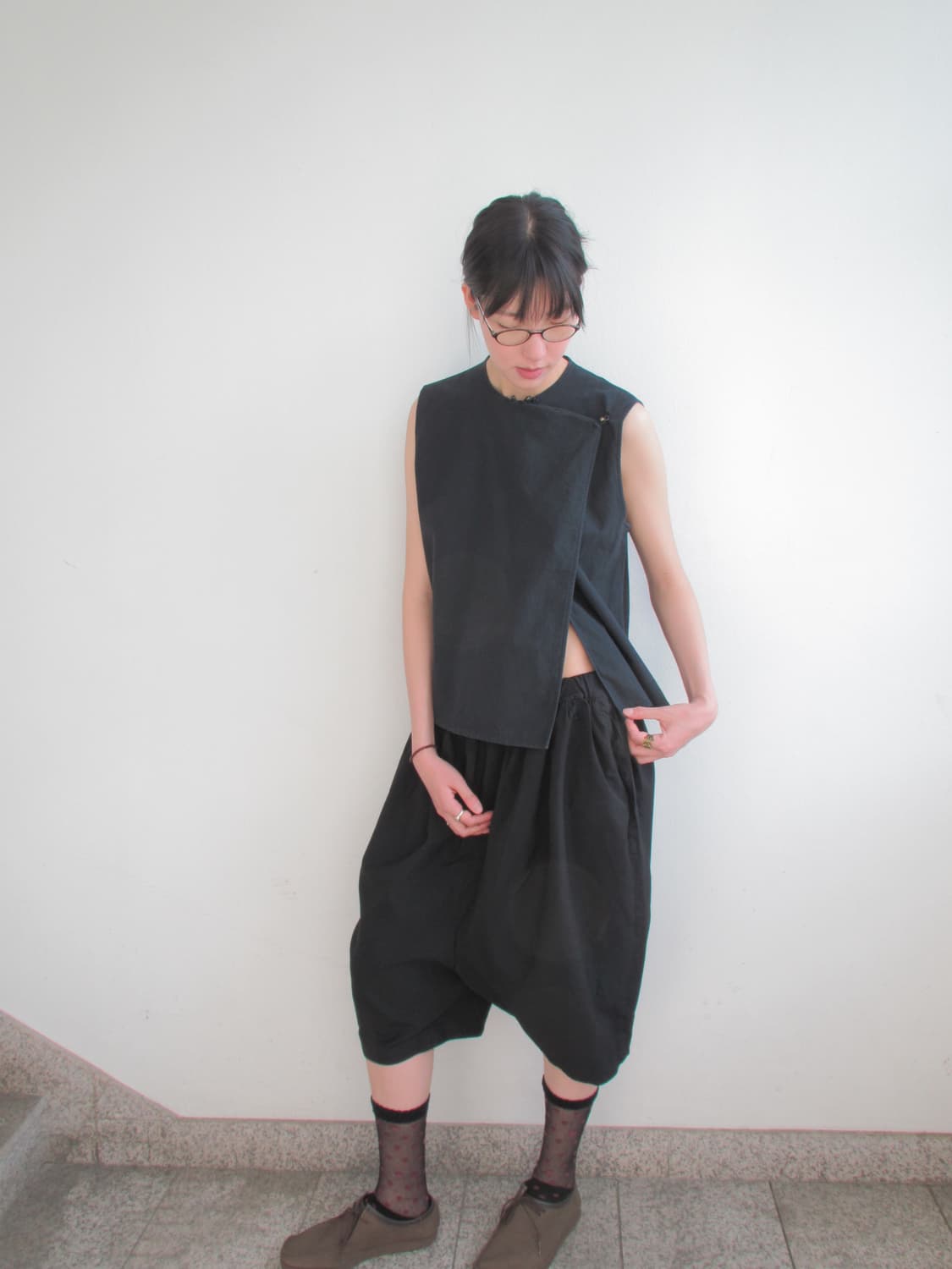 8-90s Comme des garcons bell button vest 상품이미지1