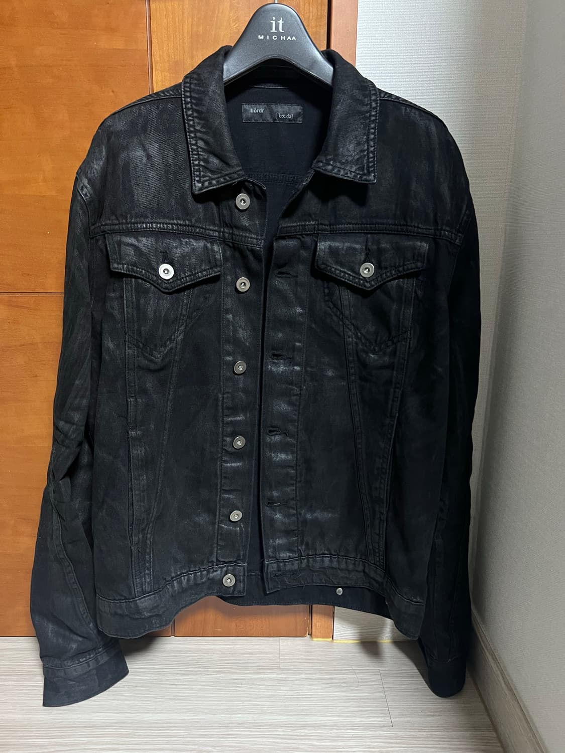 보더 왁스드 자켓 상품이미지1