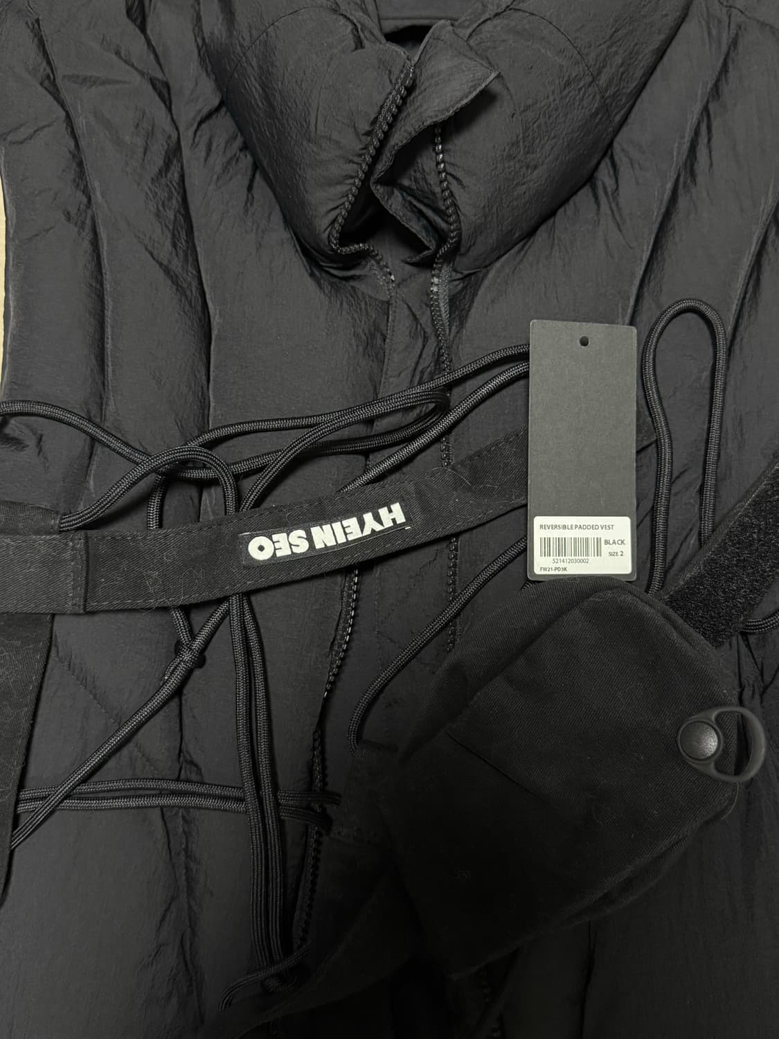 Hyein Seo REVERSIBLE PADDED VEST 2사이즈 상품이미지2