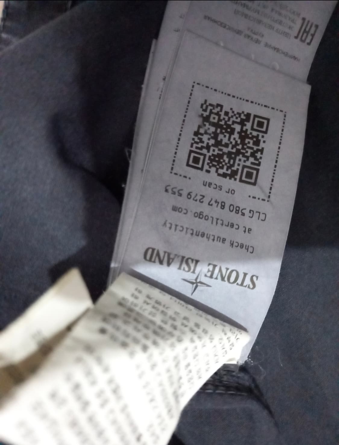 정품 스톤아일랜드 114WN 올드이펙트 오버셔츠 105 / XL 상품이미지6