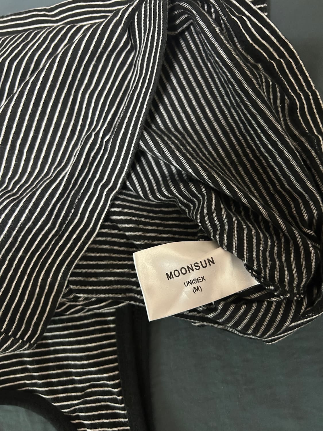 문선 Marine Stripe Loose Sleeveless 상품이미지2