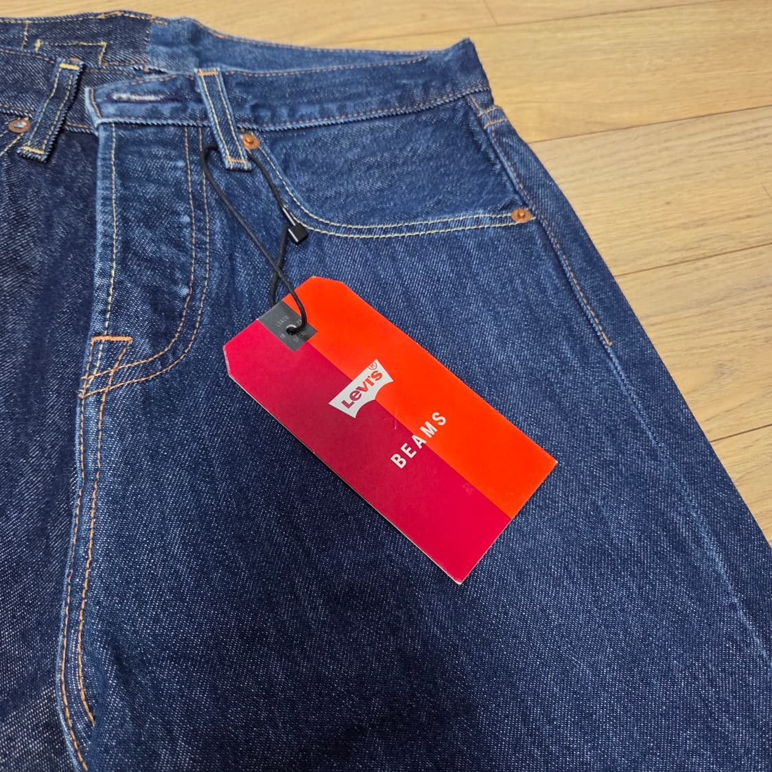 [28x30] 빔즈 x 리바이스 하프앤하프 컬랙션 데님 상품이미지5