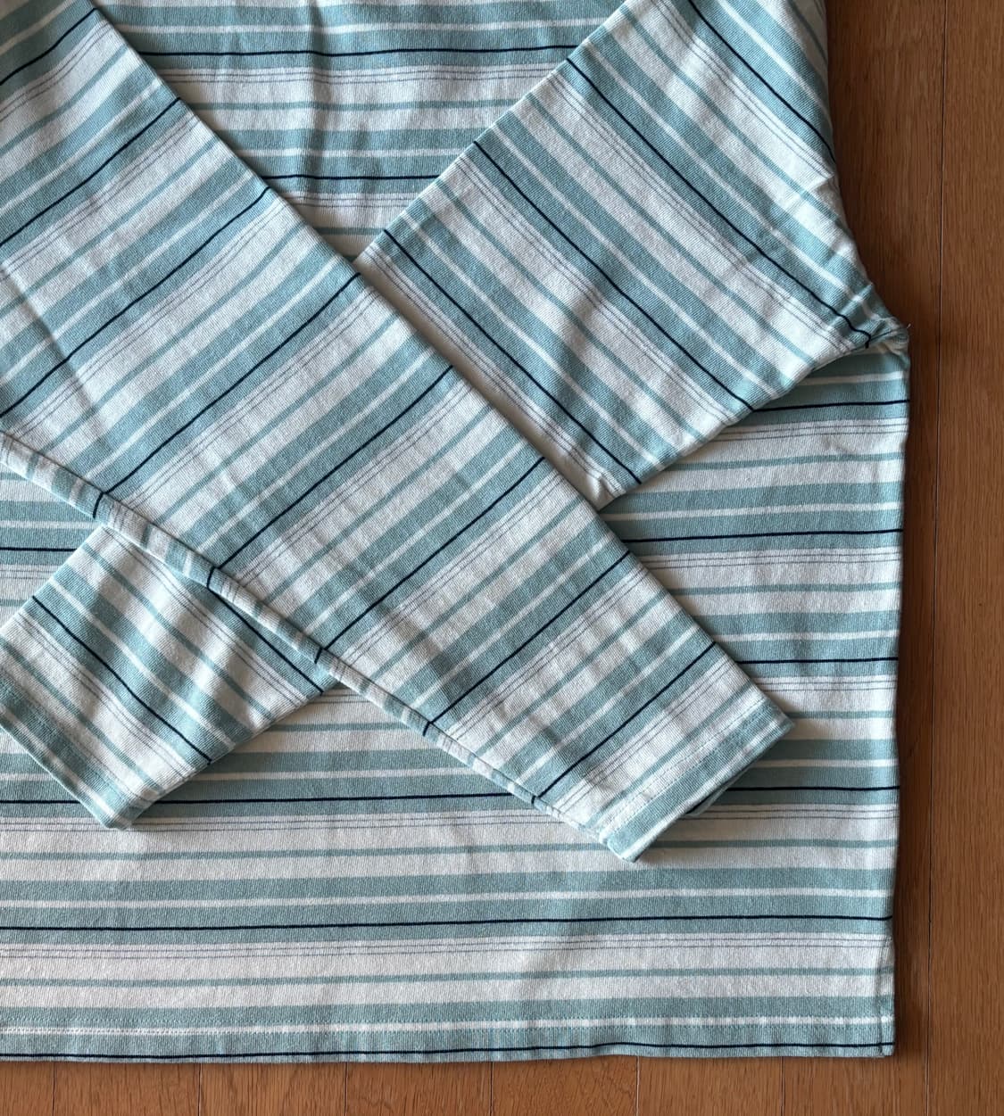 유니폼브릿지 빈티지 스트라이프 롱슬리브 M (민트) 상품이미지5