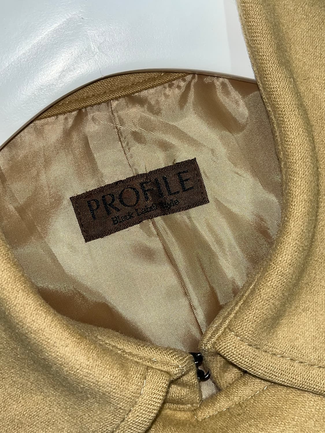 PROFILE 레트로 클래식 울 코트 상품이미지7