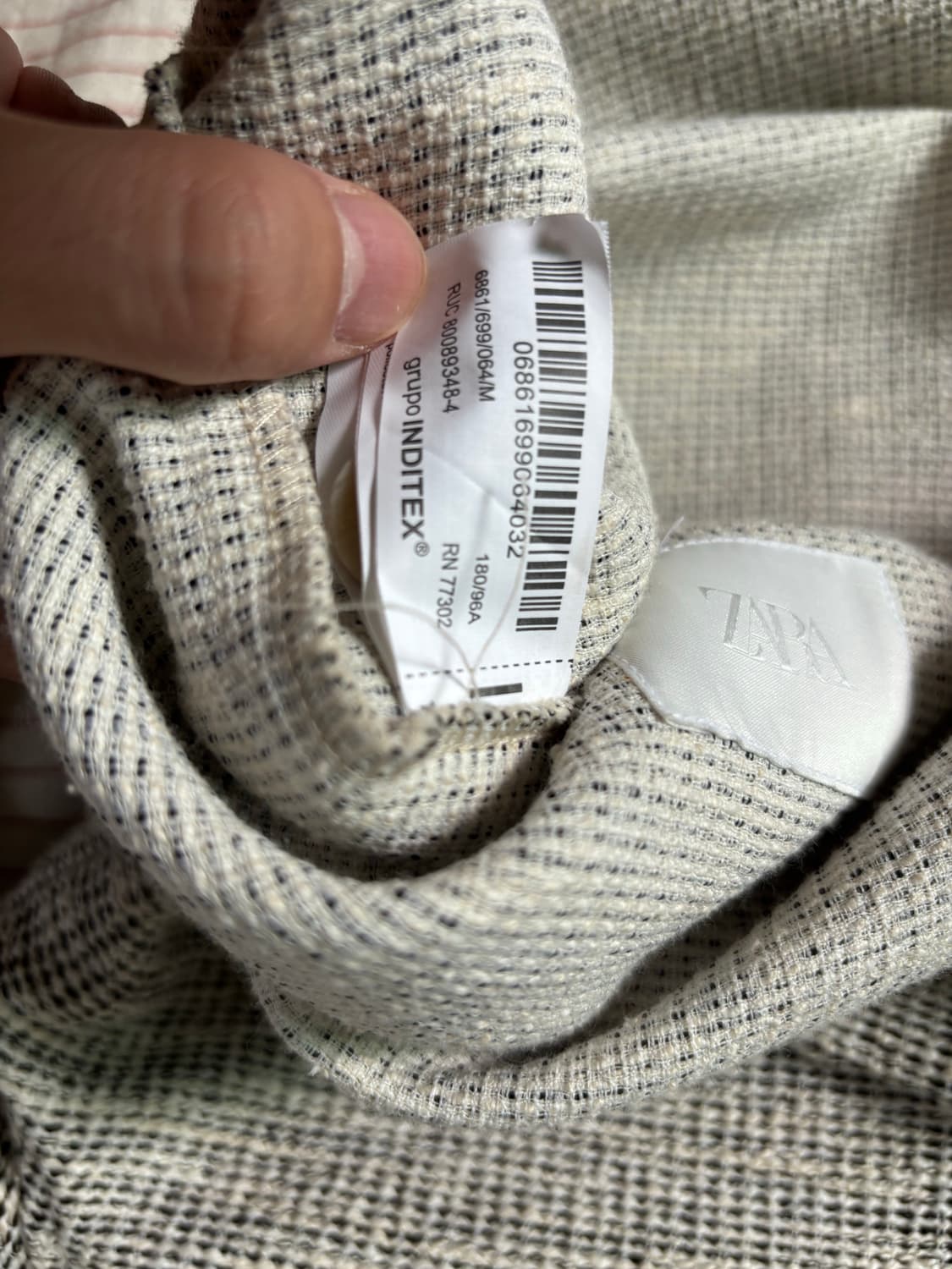 Zara 자라 텍스쳐 오버셔츠 자켓 상품이미지4