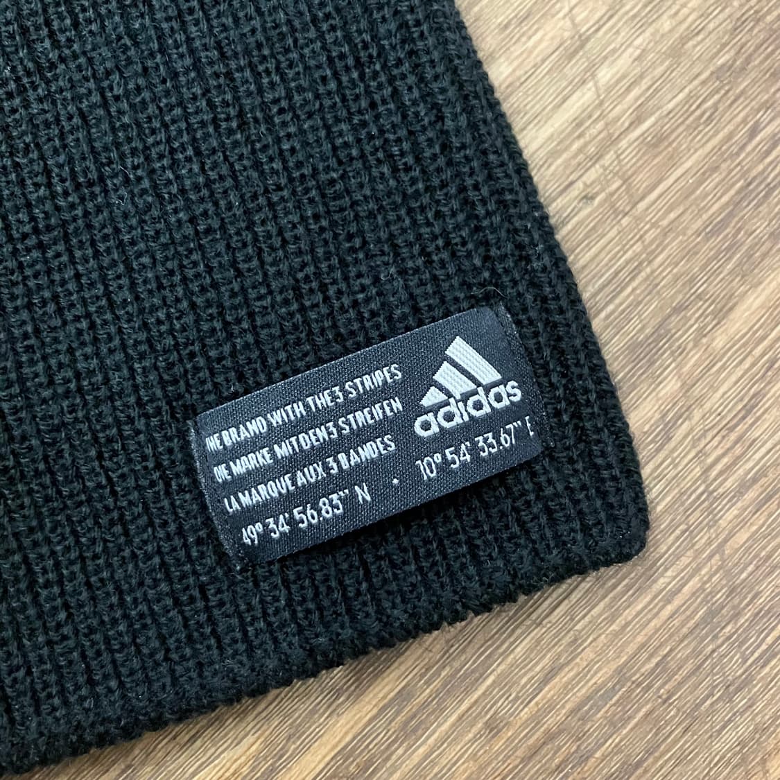 N65 아디다스 비니 블랙 상품이미지2