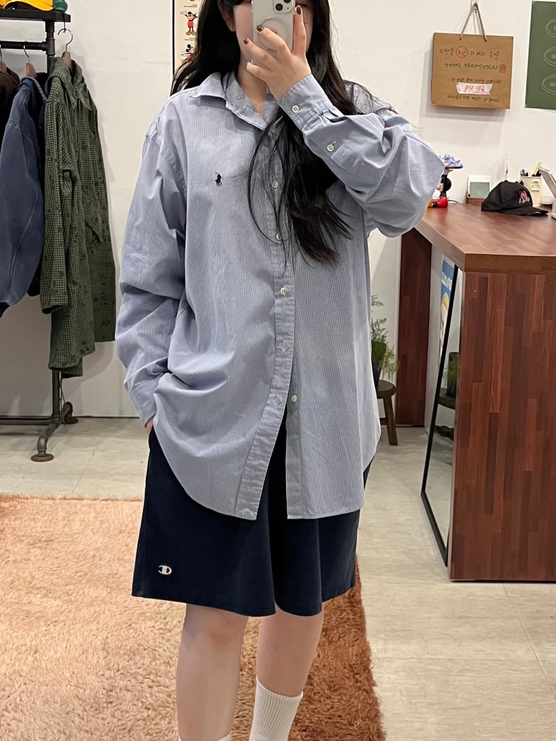 Polo ralph lauren 폴로 랄프로렌 BLAKE 잔체크 셔츠 상품이미지2