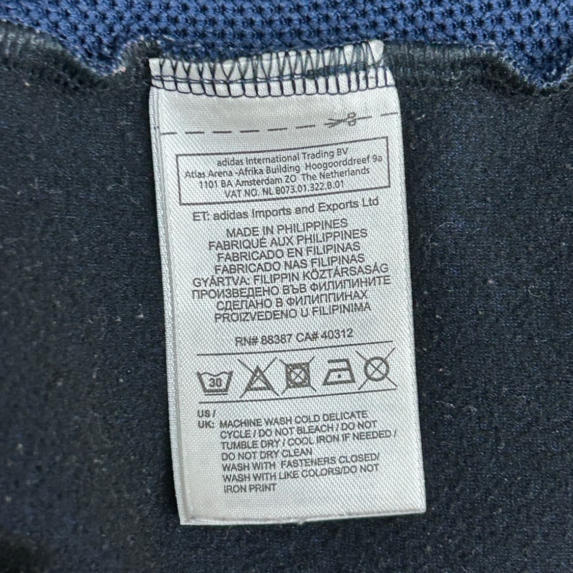 아디다스 네이비 로얄블루 스트리트 다이버 트랙탑 져지  상품이미지7