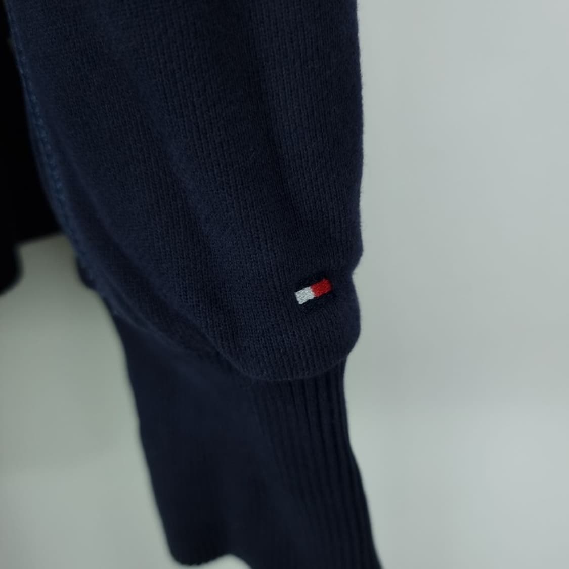 [타미힐피거] 리버시블 양면 스트라이프 후드 집업 네이비 M20156 상품이미지9