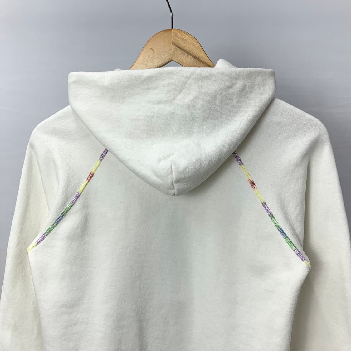 히스테릭 글래머 레인보우 스티치 후드집업 상품이미지5