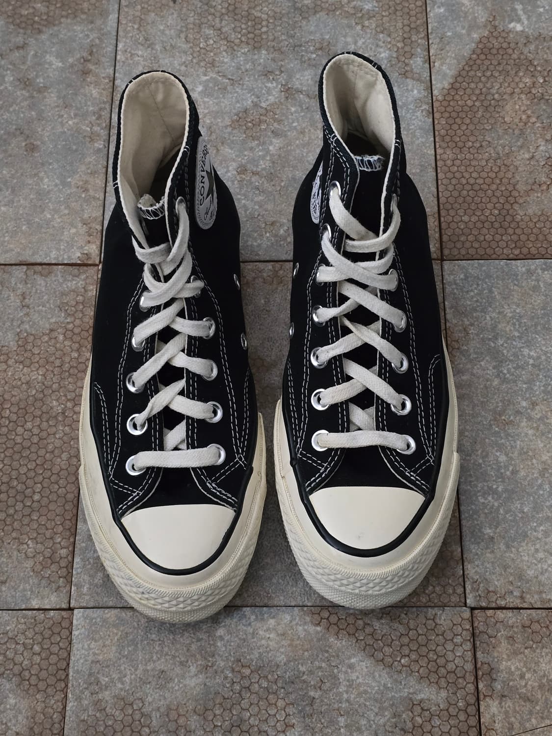 (235)컨버스 척 70 클래식 블랙 하이 상품이미지1