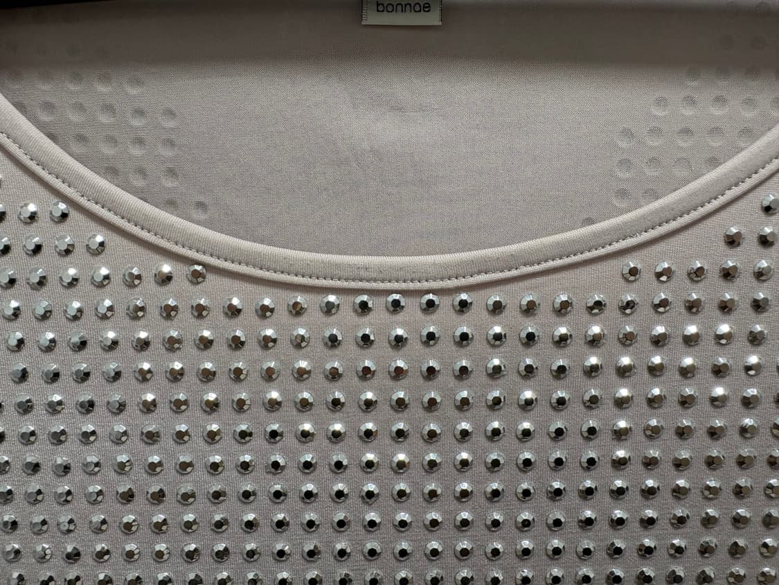 본네 핫픽스 크롭탑 1사이즈 상품이미지3