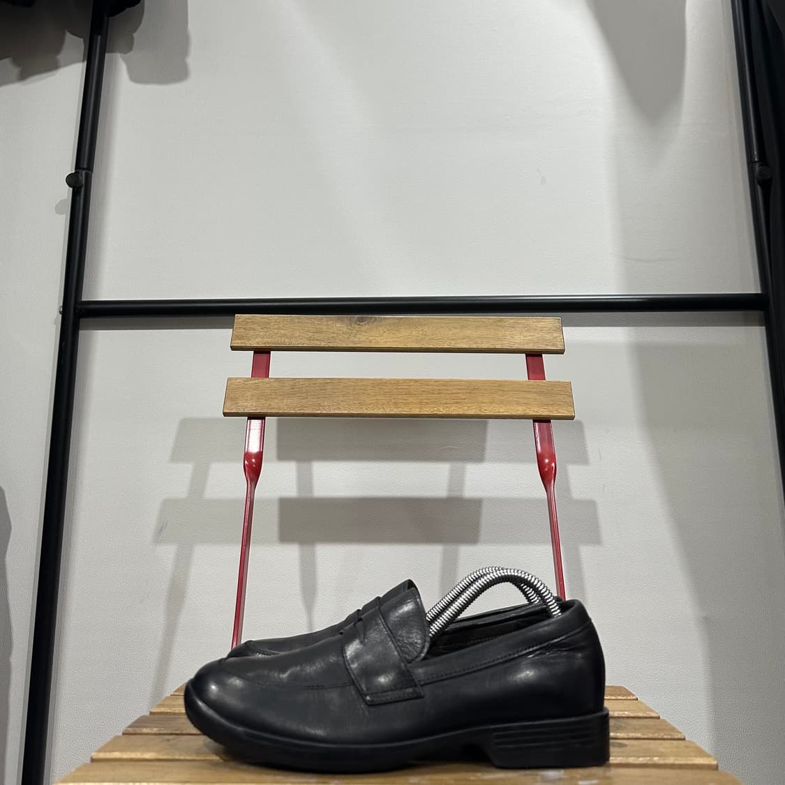 39) 캠퍼 로퍼 남성 남자 구두 페니로퍼 레더 블랙 상품이미지3