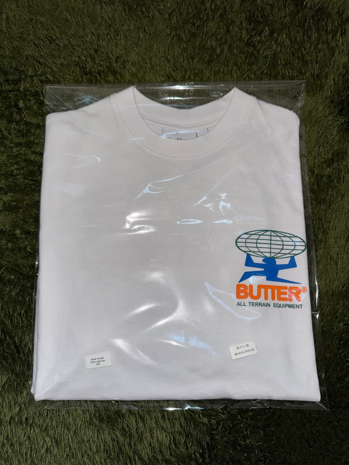 [M] 버터굿즈 22AW All Terrain 티셔츠 화이트 상품이미지10