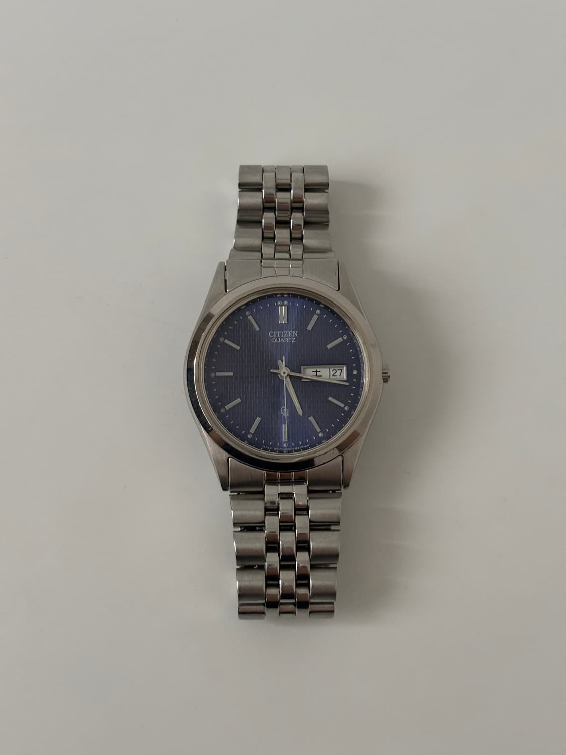 1980s CQ Purple Dial Silver Quartz 상품이미지3