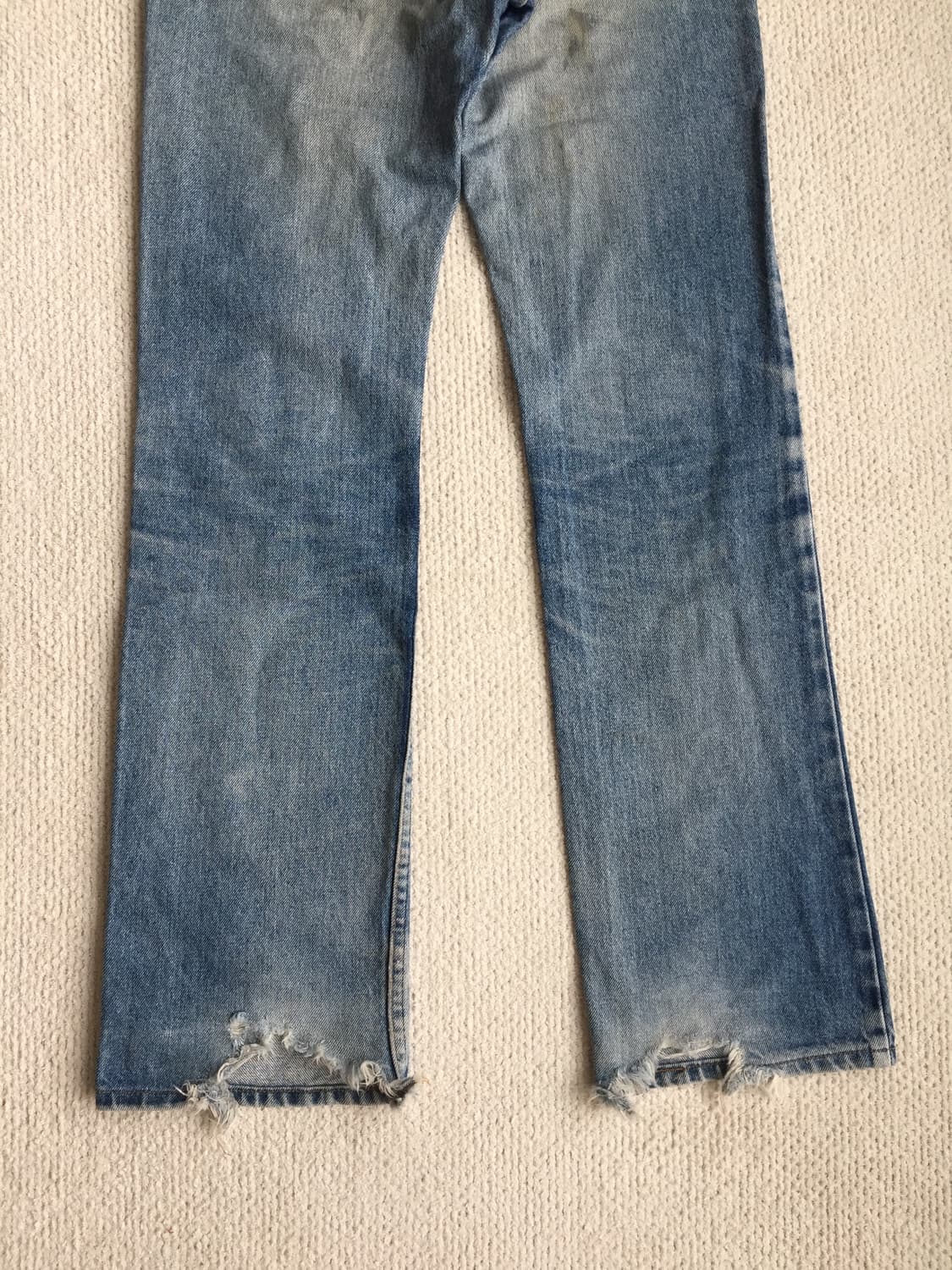 90‘s levis 리바이스 517 부츠컷 데님 굿에이징 상품이미지7