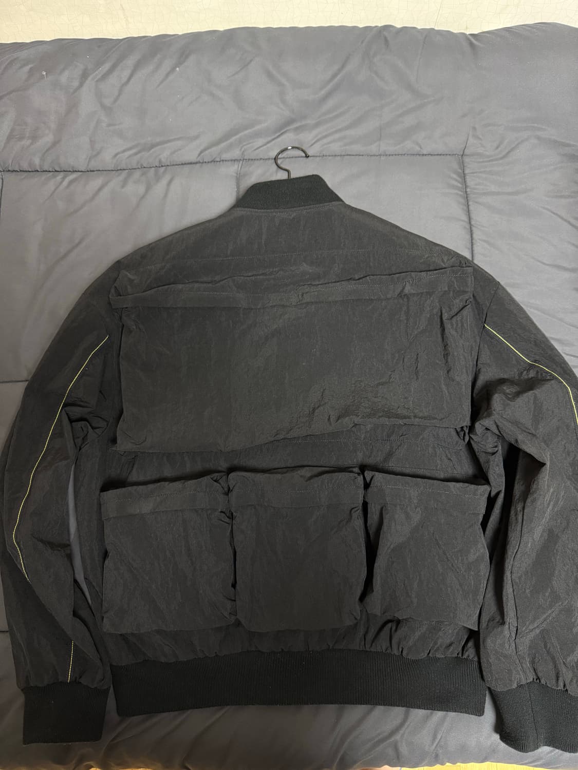 디젤 나일론 봄버 맥시 포켓 블랙 50사이즈 상품이미지3