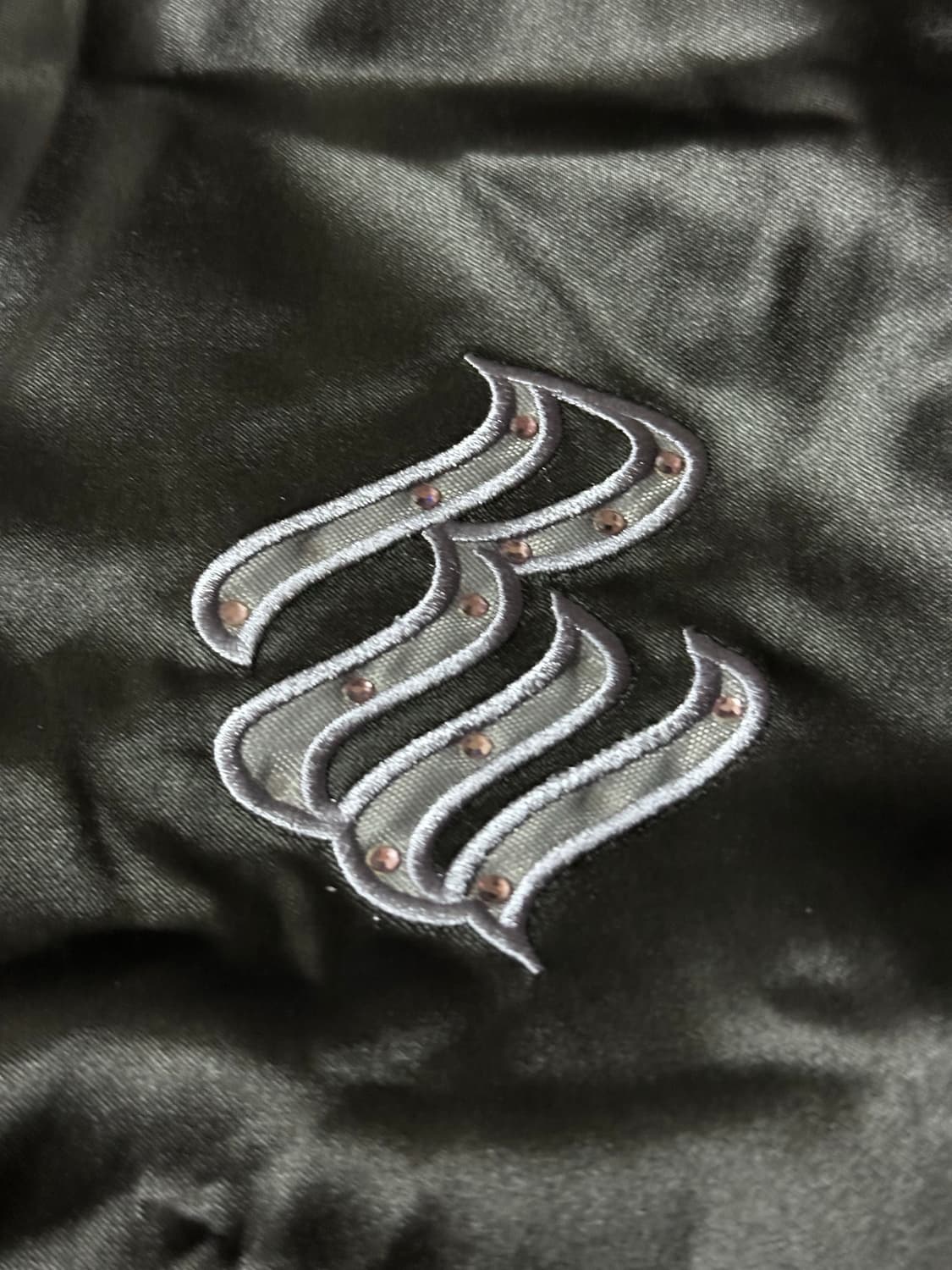 Rocawear 리버시블 큐빅 사틴 봄버 자켓  L 사이즈 상품이미지8