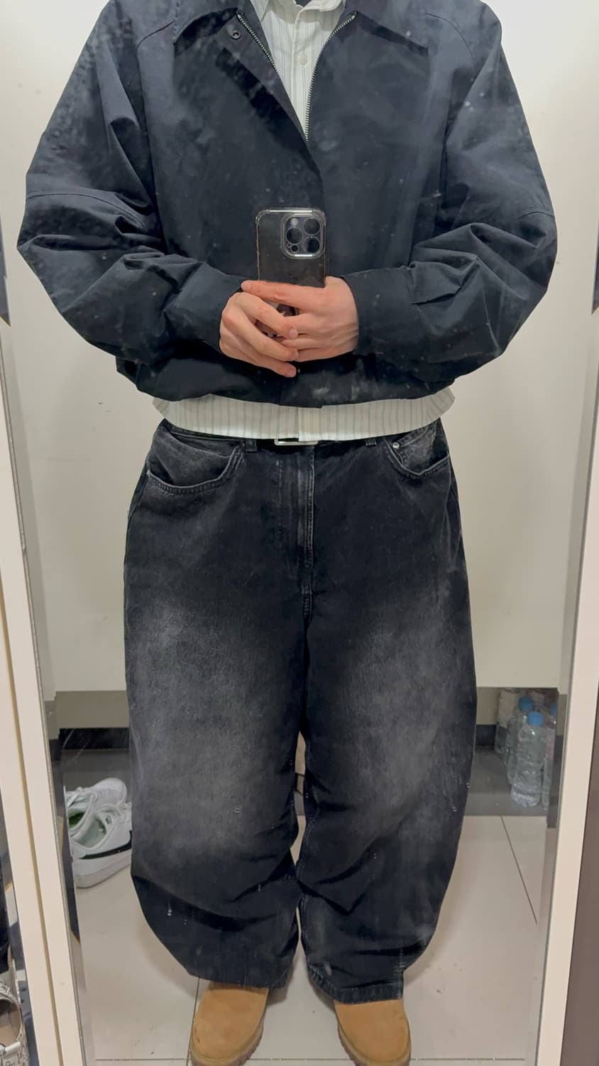 모디파이드 몬스터 크롭 봄버 자켓 상품이미지1