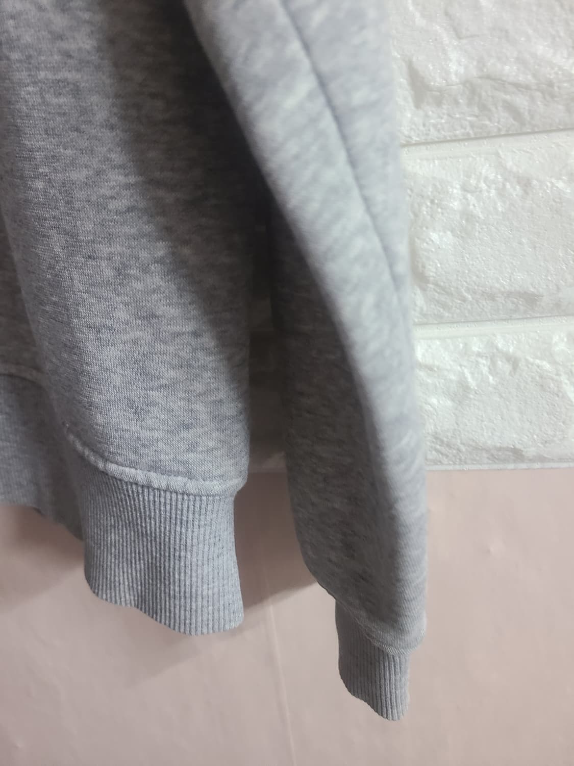 아디다스 회색 트레포일 맨투맨 티셔츠(100) 상품이미지5