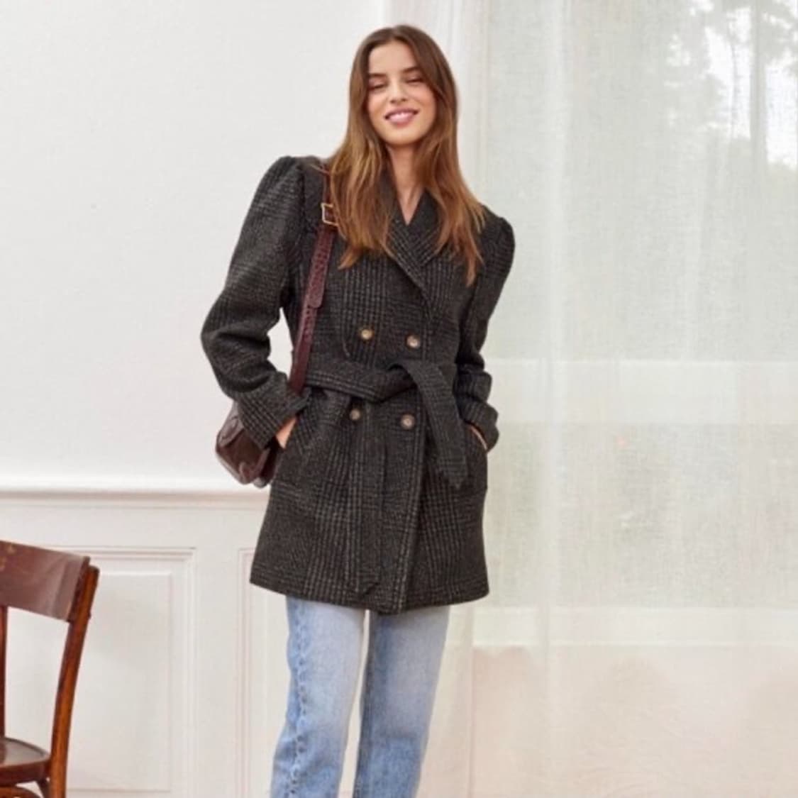 Rouje Paris 루즈 더블 코트 (38) 상품이미지1