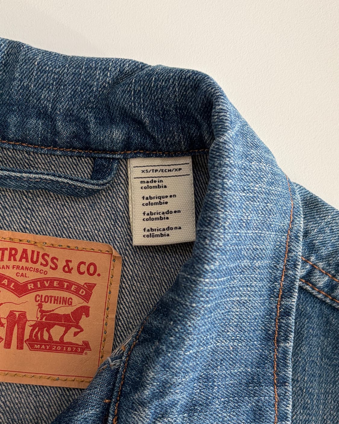 [XS]리바이스 Levi's 3세대 빈티지워싱 트러커 자켓 상품이미지7