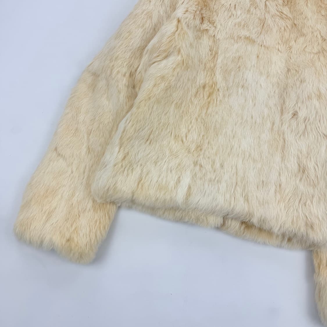 일본빈티지 토끼털 퍼 자켓 상품이미지9