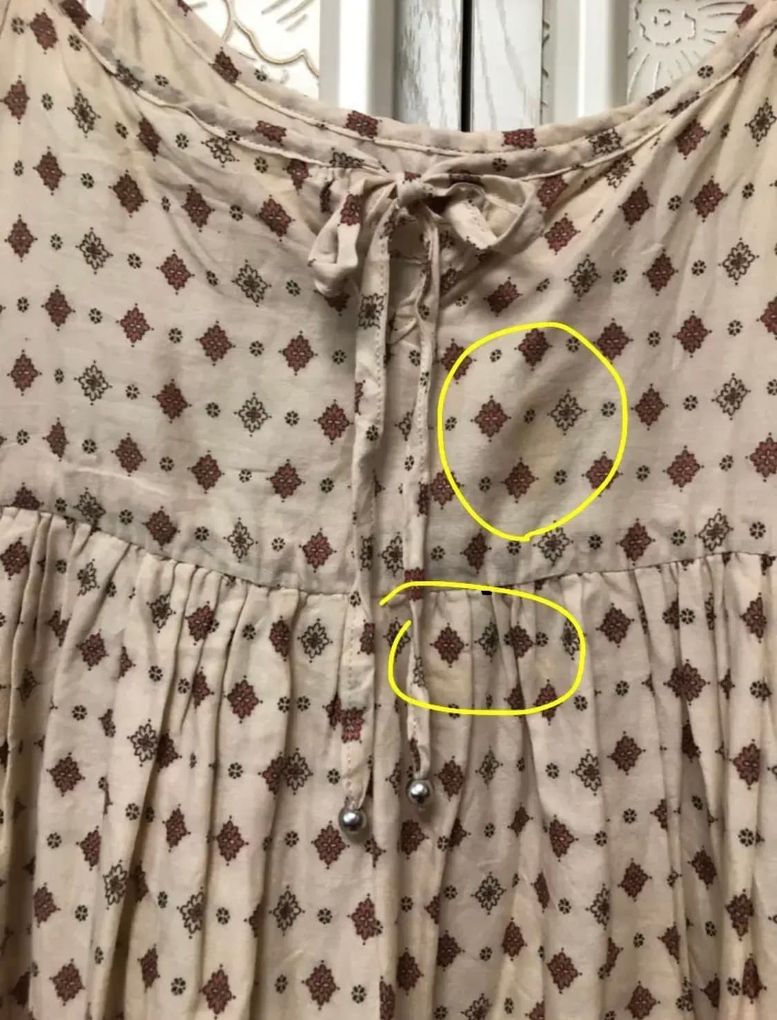 earthmusic&ecology 모리걸 히피 페이즐리 빈티지 롱원피스 상품이미지3