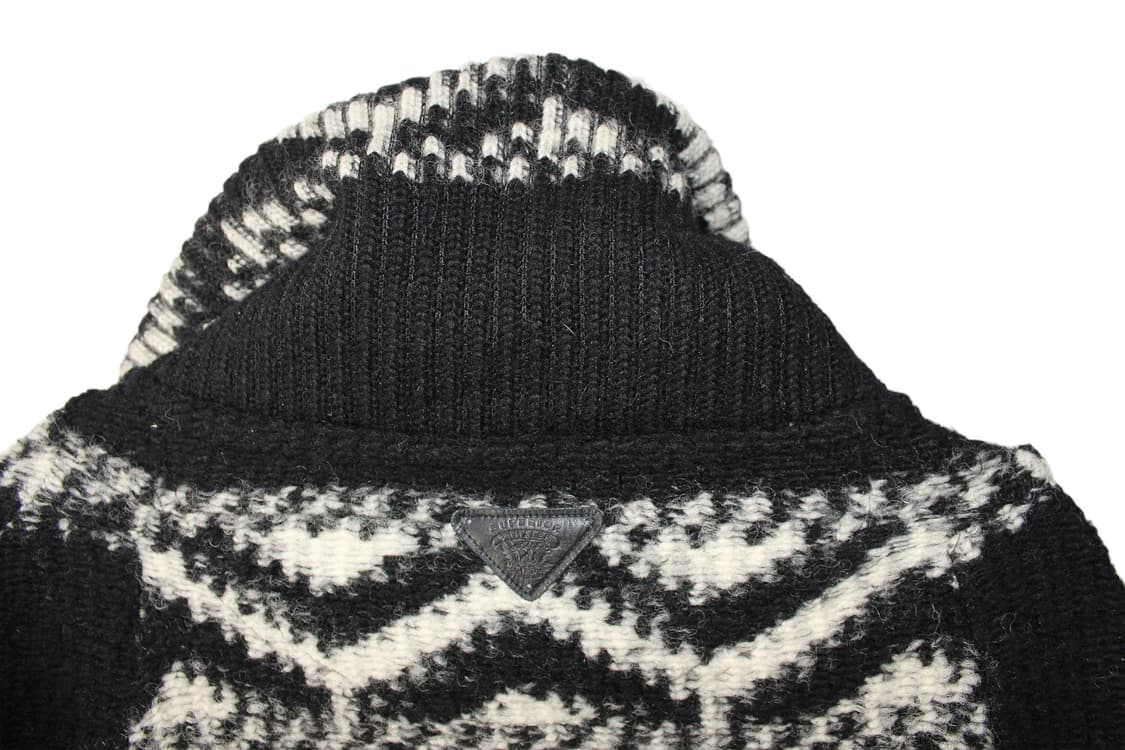 디젤 니트 케이프 후드 가디건 상품이미지5