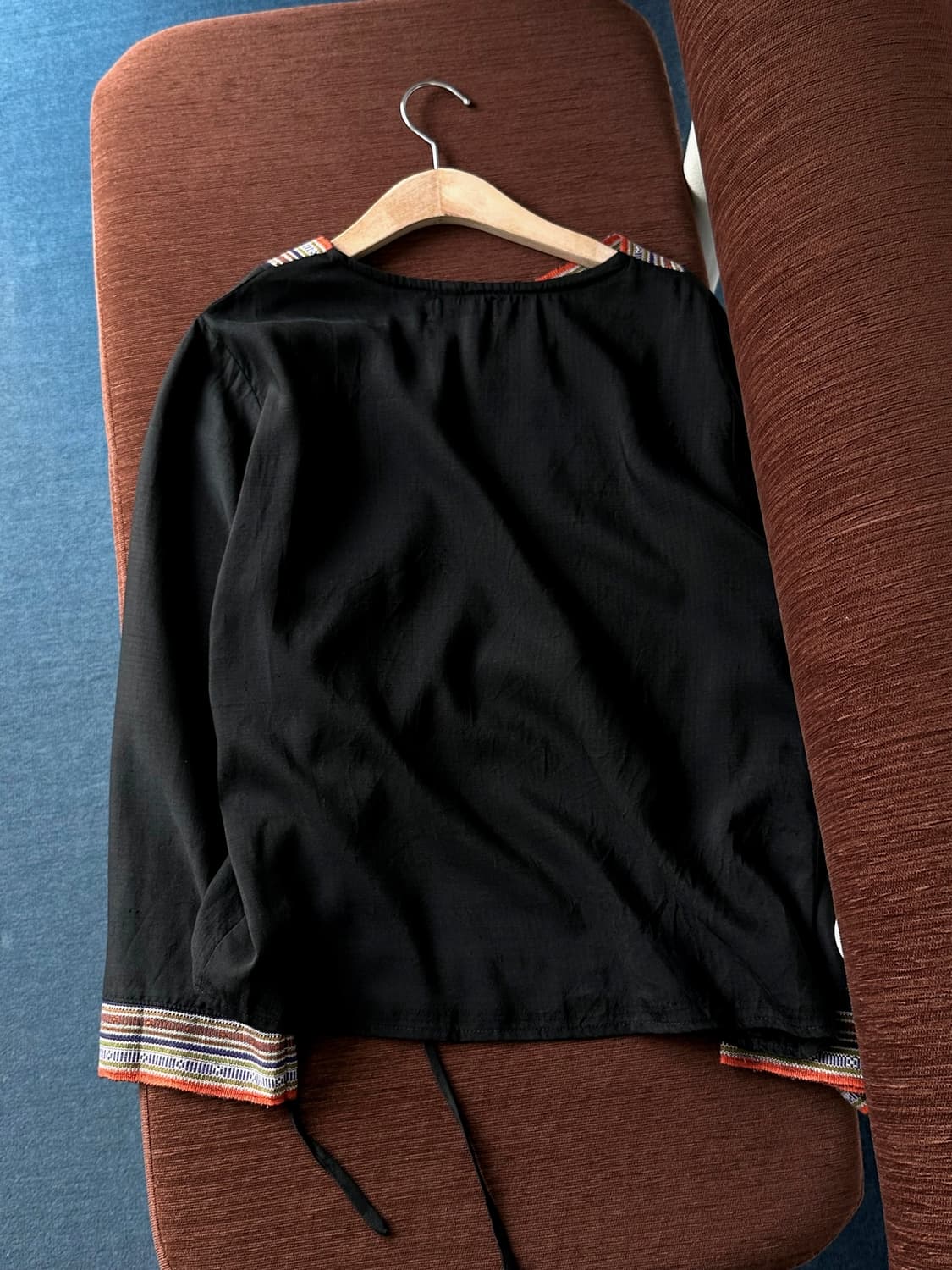 100% Silk fabric design collar P/O 상품이미지4